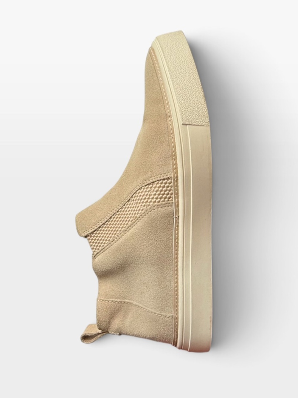 Toms Bryce Suede Slip on Booties Women's Size 9 High Top Tan - Picture 4 of 14